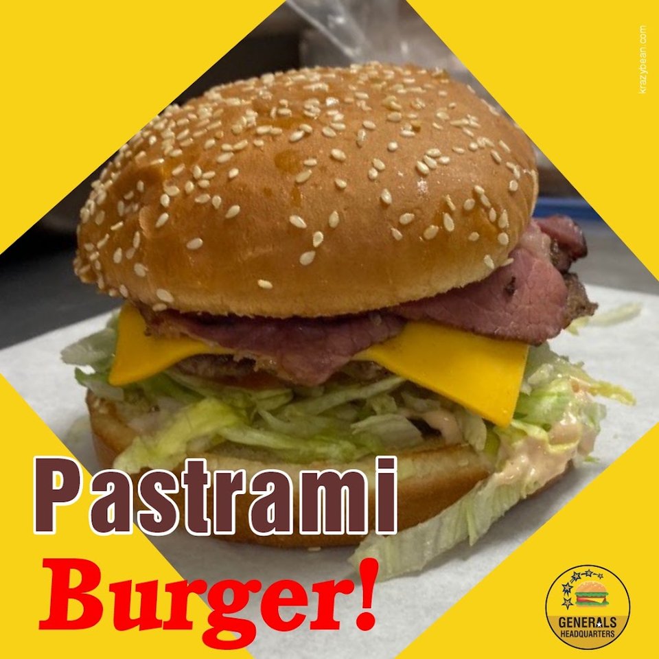 Pastrami Burger